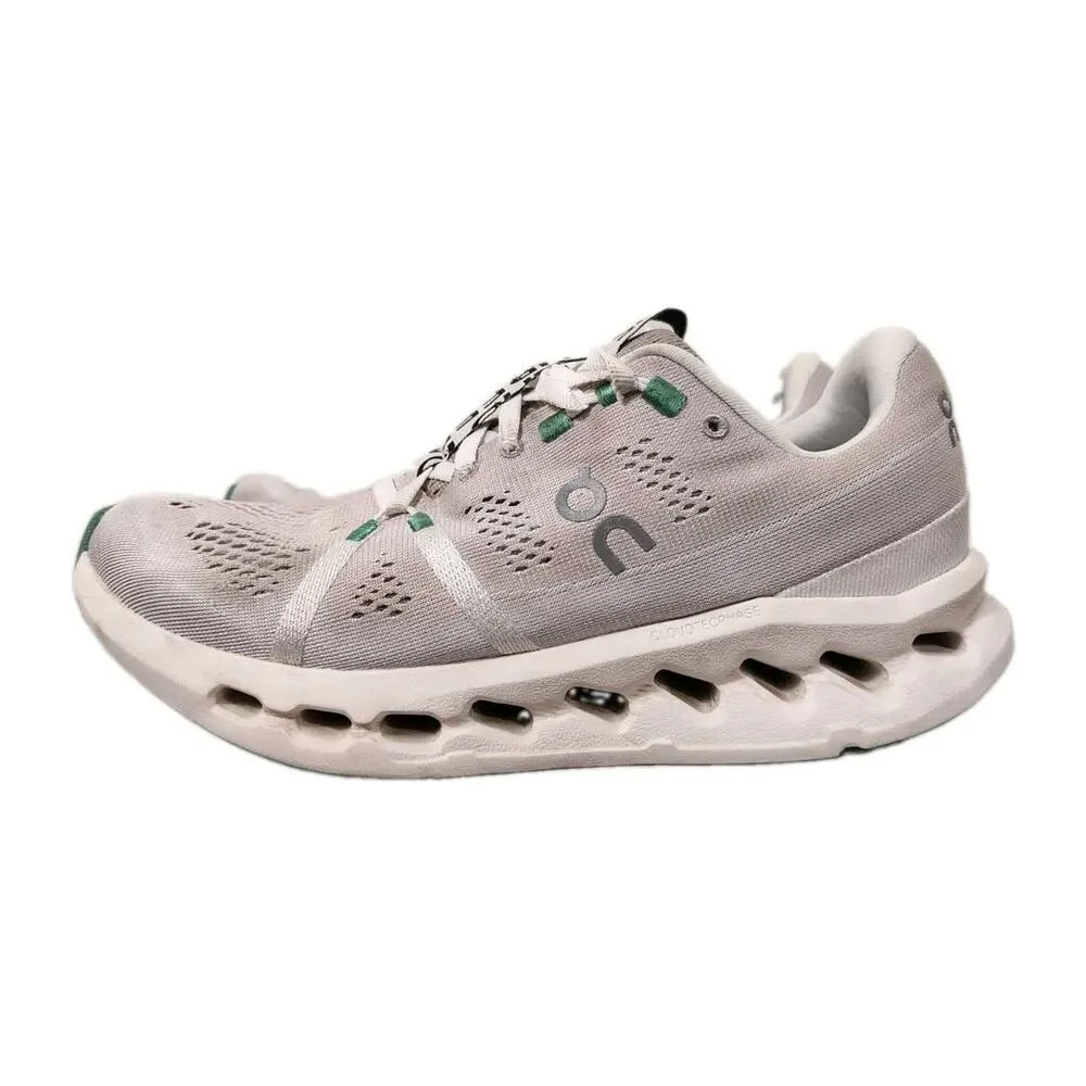 On Cloudsurfer Shoes Womens 8.5 Gray Athletic Running Lightweight Sneakers GUC